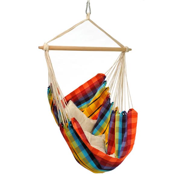 brasil hängematte Byer of Maine Brazil Hammock Chair Rainbow