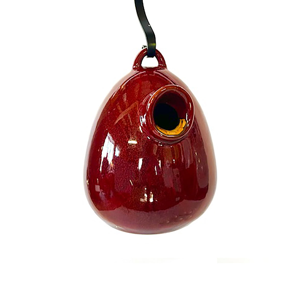 egg bird nest home in oxide red