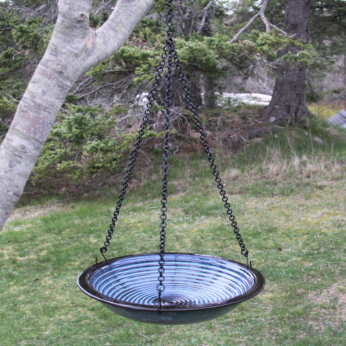 Circles Bird Bath, Hanging Style  --  Byer Outlet Stock