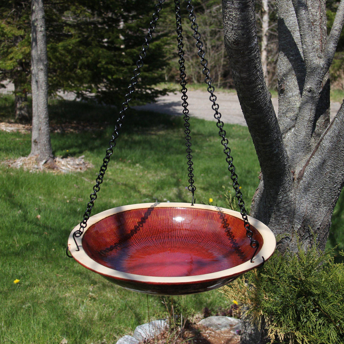 Radial Bird Bath - Hanging Style --  Byer Outlet Stock