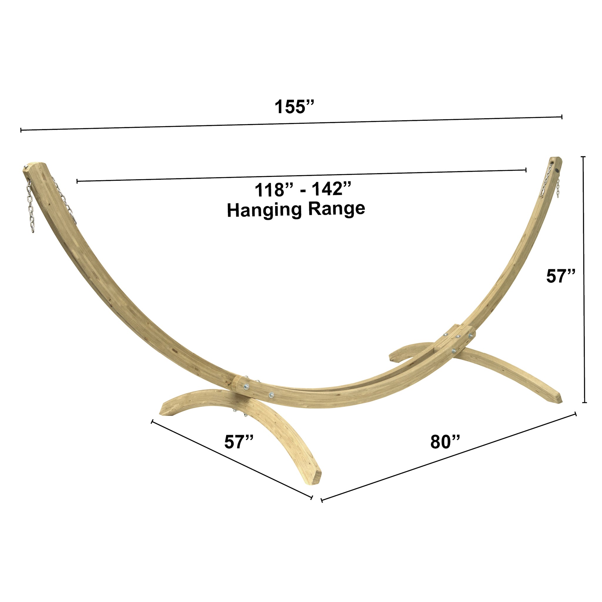 hängematte spannweite Olymp Hammock Stand