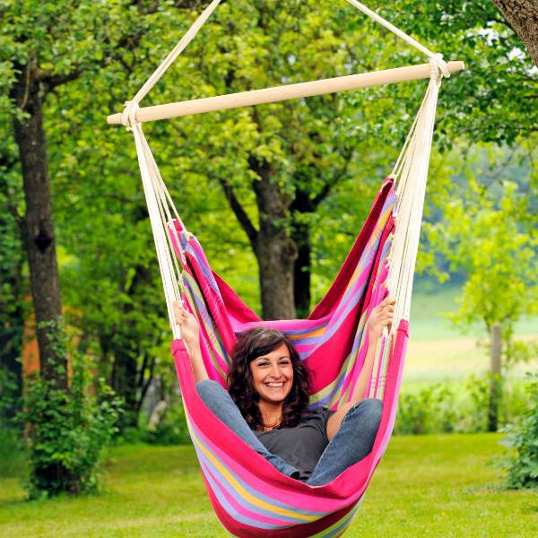 Amazonas Brazilian Hammock Hanging Chair in Sorbet