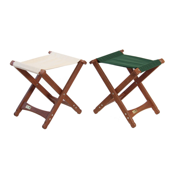 Pangean Folding Stools Both Forest Green (Two)