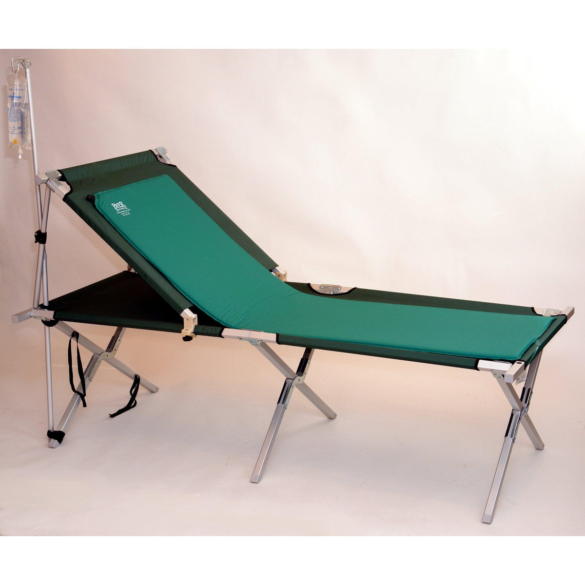 Special Needs Back Rest with IV pole &amp; Comfort Mat